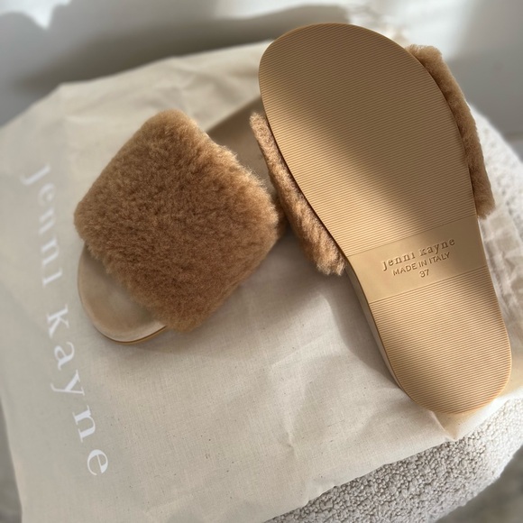 Jenni Kayne Shearling Slide BRAND NEW! - Picture 5 of 6